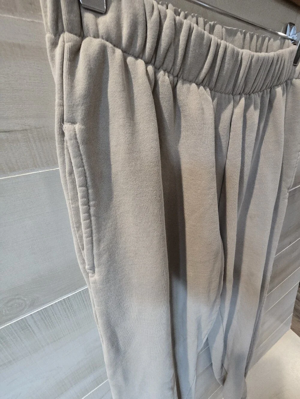 {S} John Galt By Brandy Melville Beige Cream Jogger Pants